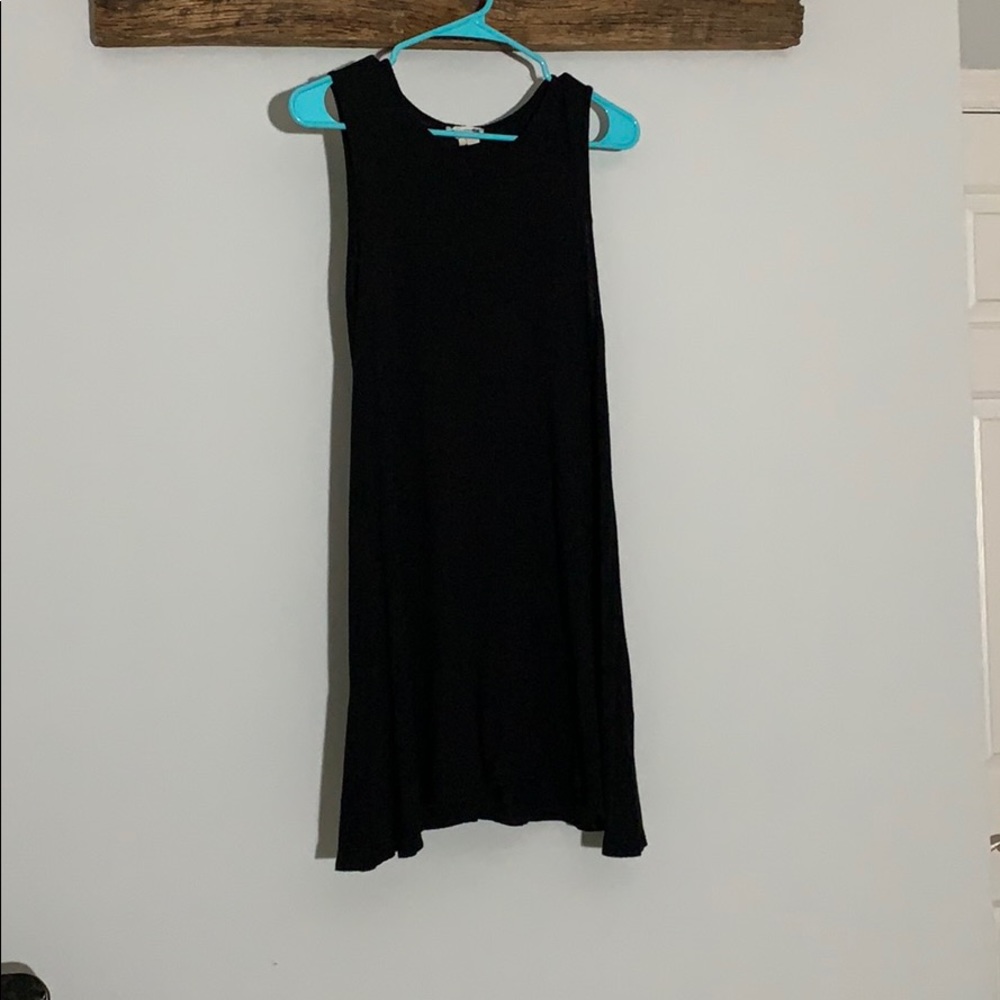 Black t-shirt dress